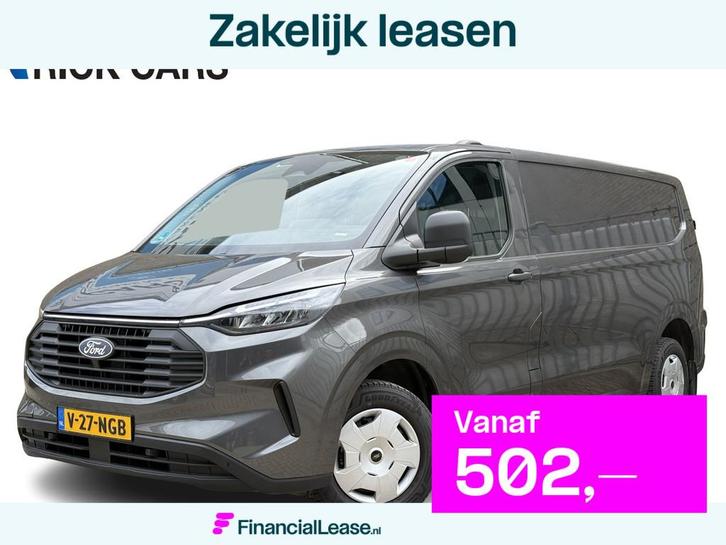 Ford Transit Custom 320 2.0 TDCI 136 PK EURO 6 L2H1 Stoelver, Auto's, Bestelauto's, Bedrijf, Lease, Financial lease, ABS, Achteruitrijcamera