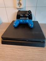 Playstation 4 Slim 500gb - 2 Controllers - 5 Games, Met 2 controllers, Ophalen of Verzenden, Slim, 500 GB