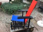 Rietveld fauteuil replica, Huis en Inrichting, Stoelen, Ophalen, Gebruikt, Hout, Eén