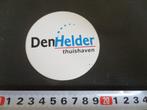 sticker Leger Marine DEN HELDER Thuishaven, Verzamelen, Stickers, Ophalen, Zo goed als nieuw