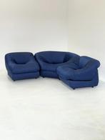 Modulaire sofa / fauteuils space age set van in blauw van Ai, Huis en Inrichting, Fauteuils, Ophalen, Airborne, -, Frankrijk