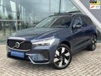 Volvo XC60 2.0 T6 Plug-in hybrid AWD Plus Dark 398pk Panoram, Automaat, Gebruikt, 1969 cc, Blauw