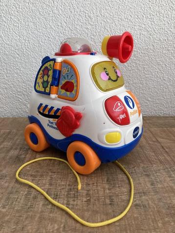 Vtech Toet Toet Piet politieauto groot formaat. PRIMA staat. beschikbaar voor biedingen