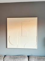 Abstract schilderij 103x103cm - Japandi / HK Living, Ophalen