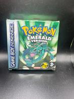 Pokémon Emerald GBA - Compleet in Doos, Spelcomputers en Games, Games | Nintendo Game Boy, Gebruikt, Lenn hodes, 1 speler, Ophalen of Verzenden