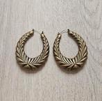Vintage Chunky Statement Oorbellen Creolen Oorringen 70s, Overige materialen, Verzenden, Goud, Hangers