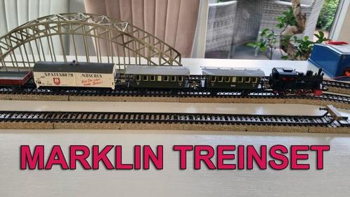Marklin beginset rijklaar AANSLUITEN EN RIJDEN, Hobby en Vrije tijd, Modeltreinen | H0, Gebruikt, Treinset, Wisselstroom, Märklin