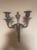 Antieke Wandkandelaar, Antiek en Kunst, Antiek | Kandelaars, Ophalen of Verzenden, Koper of Brons