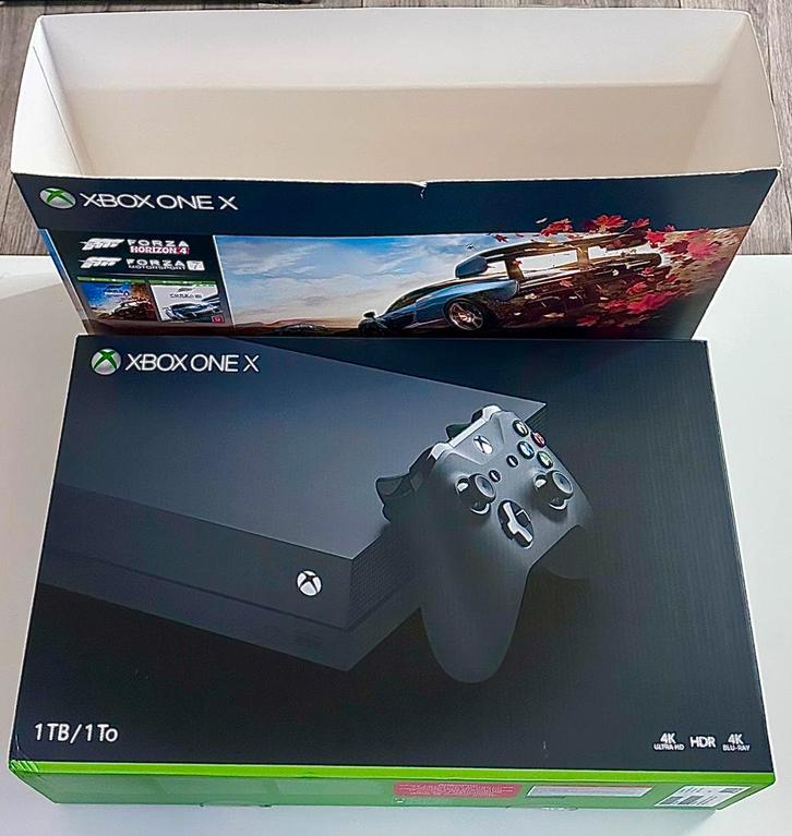 Xbox One X doos, Spelcomputers en Games, Spelcomputers | Xbox | Accessoires, Gebruikt, Xbox One, Ophalen