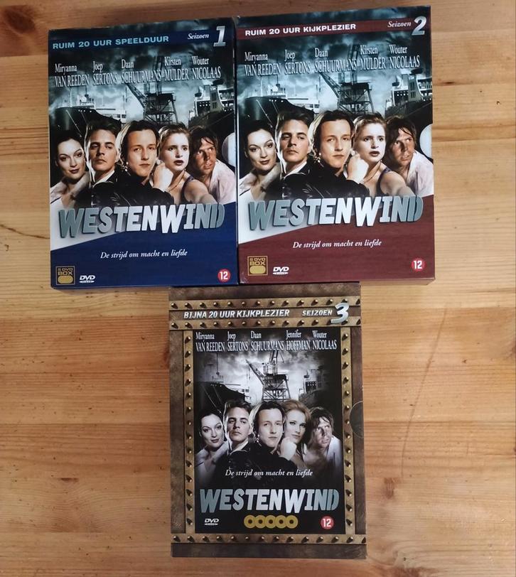 Westenwind Seizoen 1, 2 & 3, Cd's en Dvd's, Dvd's | Tv en Series, Zo goed als nieuw, Drama, Boxset, Vanaf 12 jaar, Ophalen of Verzenden