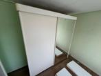 Witte kledingkast met spiegel, Huis en Inrichting, Kasten | Kledingkasten, Ophalen, Overige materialen, Gebruikt, 200 cm of meer