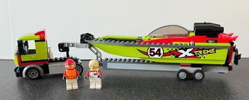 Lego City X-treme no. 60254: Raceboottransport beschikbaar voor biedingen