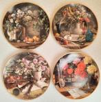 4 Royal mosa porseleinen borden kees van den Berg, Ophalen of Verzenden