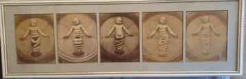 Uniek Antieke Brocante Stuk met Engelen/Cherubijnen/Baby's. beschikbaar voor biedingen
