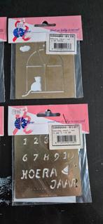 Embossing mallen kaarten maken scrapbook, Ophalen of Verzenden, Zo goed als nieuw, Overige thema's, Pons of Mal