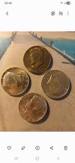 4 x Half dollar Kennedy, Ophalen of Verzenden, Noord-Amerika, Zilver