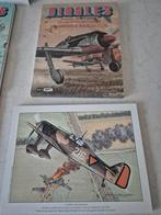 2x Biggles Presenteert - Jachtvliegtuigen + 18 Illustraties, Boeken, Stripboeken, Meerdere stripboeken, Ophalen of Verzenden, Zo goed als nieuw