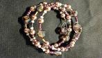 Mooie spiraal armband. Past altijd., Ophalen of Verzenden, Nieuw, Roze, Overige materialen