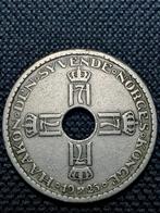 1 Krone 1925 Noorwegen, Ophalen of Verzenden, Overige landen, Losse munt