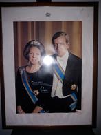 Gesigneerd Portret Beatrix & Claus - Zeldzaam!, Antiek en Kunst, Kunst | Schilderijen | Klassiek, Ophalen