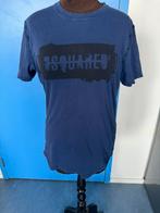 Dsquared2  Blue and Navy T-shirt 16Y, Verzenden, Gedragen, Blauw