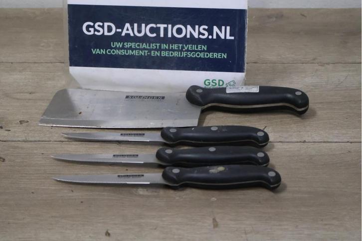 Solingen messen set 4 stuks, Antiek en Kunst, Antiek | Bestek, Ophalen of Verzenden