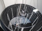 Leen Bakker Kroonluchter Hanglamp Organza kap en kristallen, Huis en Inrichting, Ophalen of Verzenden, Zo goed als nieuw, Leen Bakker