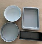 4 bakvormen cake vormen set, Hobby en Vrije tijd, Taarten en Cupcakes maken, Ophalen of Verzenden, Zo goed als nieuw, Taarten