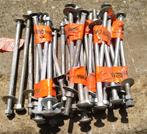 33x Lange bouten M16x340 dak balken constructie, Ophalen of Verzenden, Gebruikt, 250 mm of meer, Bouten of Moeren