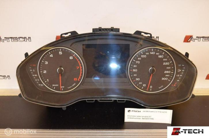 Kilometerteller Audi A4 B9 2.0 ('15-'18) 8w5920740b, Auto-onderdelen, Dashboard en Schakelaars, Audi, Gebruikt, Ophalen of Verzenden