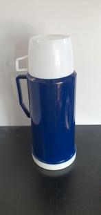 Vintage Air Pot Thermoskan 0.68L - Blauw/Wit, Ophalen of Verzenden, Nieuw