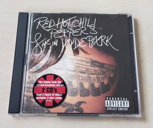 Red Hot Chili Peppers - Live In Hyde Park 2CD 2004, Cd's en Dvd's, Cd's | Rock, Zo goed als nieuw, Alternative, Ophalen of Verzenden