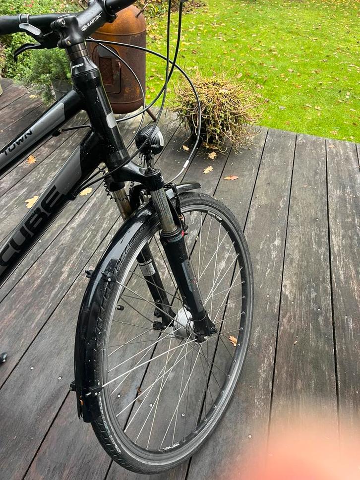 Cube Town Fiets - Goede Staat, Fietsen en Brommers, Fietsen | Dames | Damesfietsen, Gebruikt, Overige merken, Versnellingen, 50 tot 53 cm