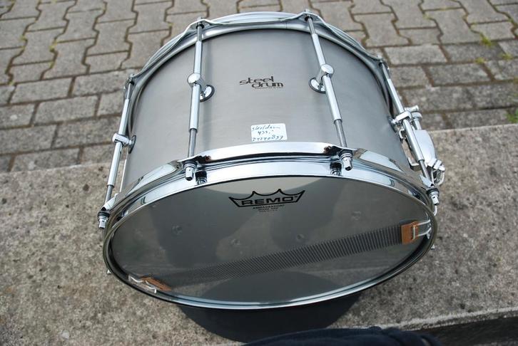 NIEUW!  Steeldrum Raw Iron Snaredrum 14x8 inch  <24240897>, Muziek en Instrumenten, Instrumenten | Onderdelen, Nieuw, Drums of Percussie