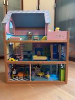 Smallfoot houten poppenhuis met meubels en poppen, Ophalen, Gebruikt, Poppenhuis
