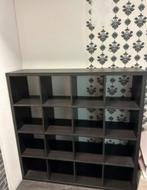 2x Kallax 16 vaks open kast vakkenkast 4x4 zwart Ikea, Huis en Inrichting, Kasten | Ladekasten, Ophalen, Gebruikt, 100 tot 150 cm