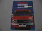 USA 008 DODGE SPACEVAN folder, Ophalen of Verzenden, Zo goed als nieuw, Overige merken