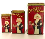 oude Droste cacao blikken, Verzamelen, Blikken, Ophalen of Verzenden, Gebruikt, Overige, Droste