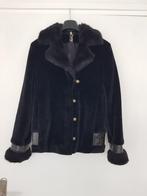 Faux fur coat, size 38, Ophalen of Verzenden, Gedragen, Maat 38/40 (M), Bruin