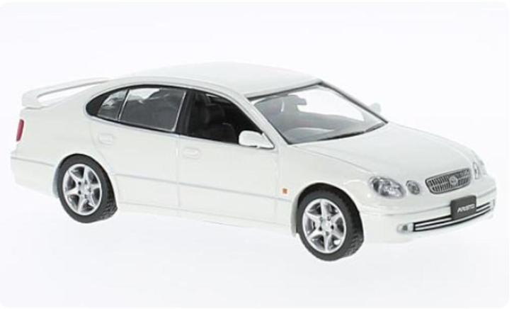 Toyota Celsior 2001 Wit Model 1/43 First:43 F43-063, Hobby en Vrije tijd, Modelauto's | 1:43, Nieuw, Auto, Overige merken, Ophalen of Verzenden