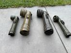 Vintage Militaire Zaklampen - Jaren '60/'70 Collectie, Antiek en Kunst, Ophalen of Verzenden