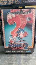Sonic the Hedgehog 2 - Sega Mega Drive, Spelcomputers en Games, Gebruikt, 2 spelers, Ophalen of Verzenden, Vanaf 3 jaar