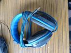 Game headset blauw, Computers en Software, Headsets, Ophalen, Over-ear