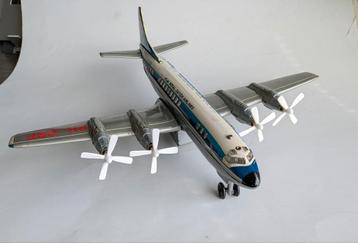 Blikken vliegtuig KLM, made in Japan, Nomura Toys, 60-er jrn beschikbaar voor biedingen