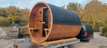 barrelsauna, pod sauna, ovaalsauna beschikbaar voor biedingen