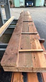 Balkhout 4,4x14 lenggte 3,90, Ophalen of Verzenden, Zo goed als nieuw, Minder dan 180 cm, Palen