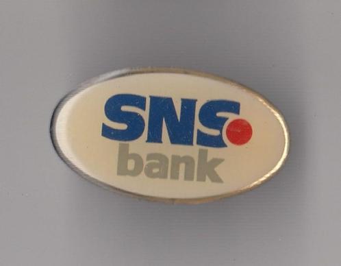 SNS Bank pin logo, Verzamelen, Speldjes, Pins en Buttons, Gebruikt, Speldje of Pin, Overige onderwerpen, Ophalen of Verzenden
