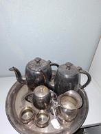 Verzilverd servies set, Antiek en Kunst, Antiek | Goud en Zilver, Ophalen of Verzenden, Zilver