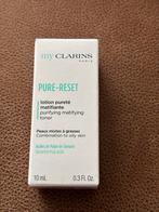 Clarins Pure-Reset Lotion 10ml, Ophalen of Verzenden, Nieuw, Gehele gezicht, Reiniging