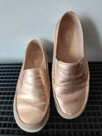 Clarks Trigenic metallic roze leren slip-ons, mt 37, Ophalen of Verzenden, Sneakers of Gympen, Roze, Clarks